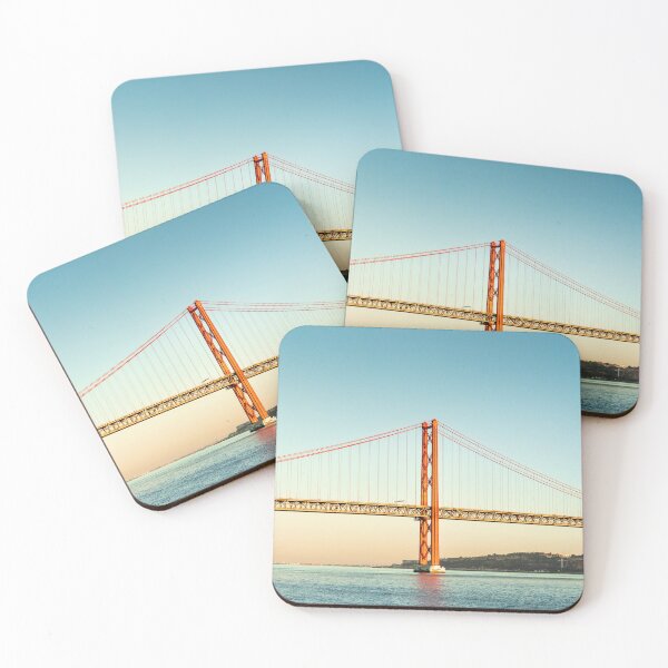Item preview, Panoramic view of red bridge over the Tejo River in Lisbon, Portugal designed and sold by jpferreiraphoto.