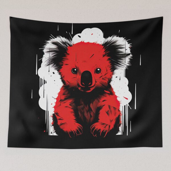 Item preview, Koala | Red minimalism designed and sold by ComicsFactory.