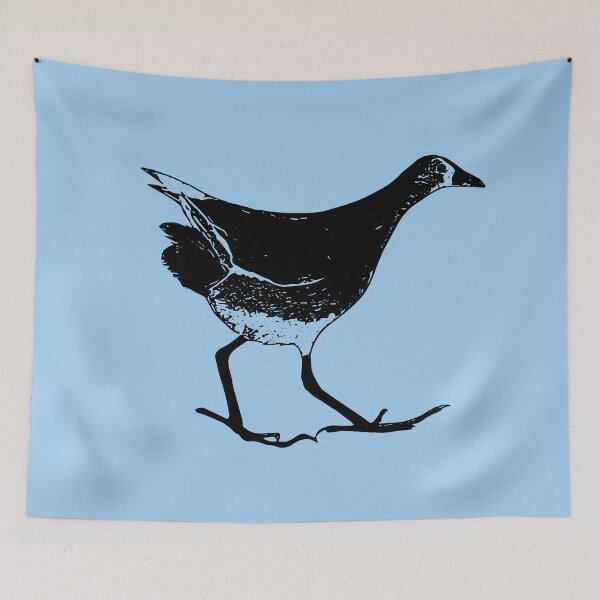 Item preview, Purple Gallinule Black Design  designed and sold by designsasstultd.