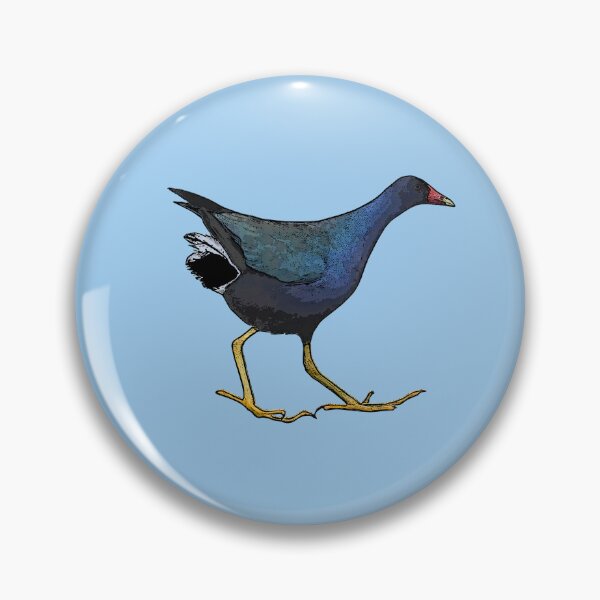 Item preview, Purple Gallinule Black Alternate Design  designed and sold by designsasstultd.