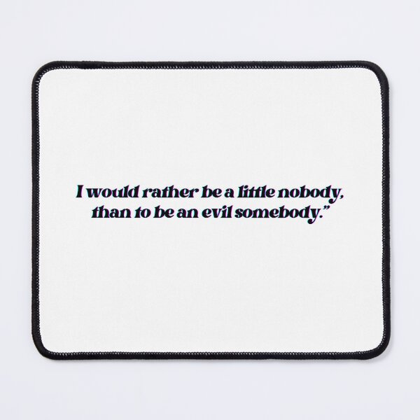Item preview, Abraham Lincoln Quote Nobody Somebody, Typography Color Glitch designed and sold by WatermelonPink.