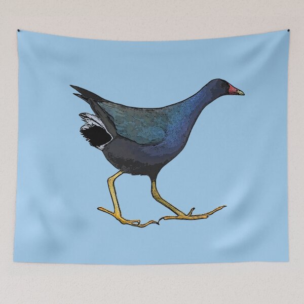 Item preview, Purple Gallinule Black Alternate Design  designed and sold by designsasstultd.
