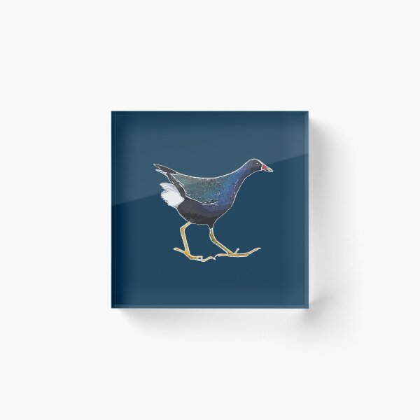 Item preview, Purple Gallinule White Alternate Design  designed and sold by designsasstultd.