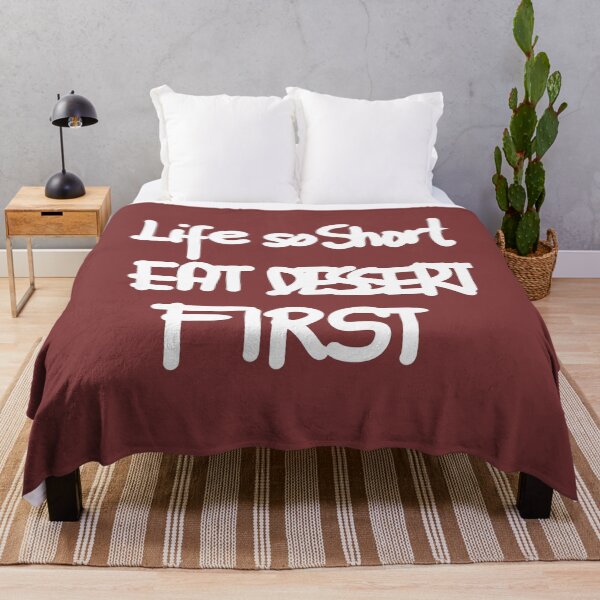 Item preview, Life so short eat dessert first designed and sold by swizzytoes.