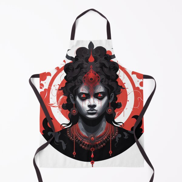 Item preview, Krishna | Red minimalism designed and sold by ComicsFactory.