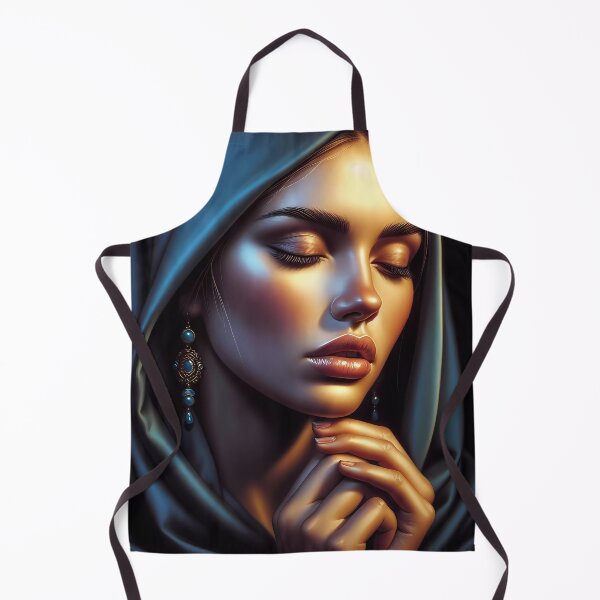 Item preview, Contemplative Grace: A Portrait in Shadow and Light designed and sold by Vitalka-uk.