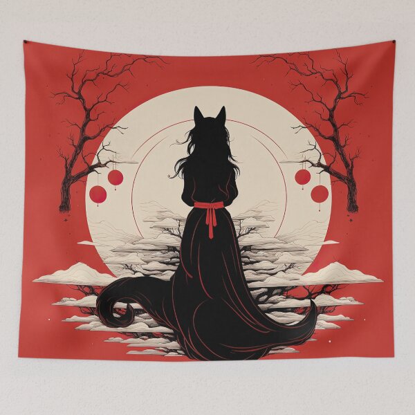Item preview, Kumiho | Red minimalism designed and sold by ComicsFactory.