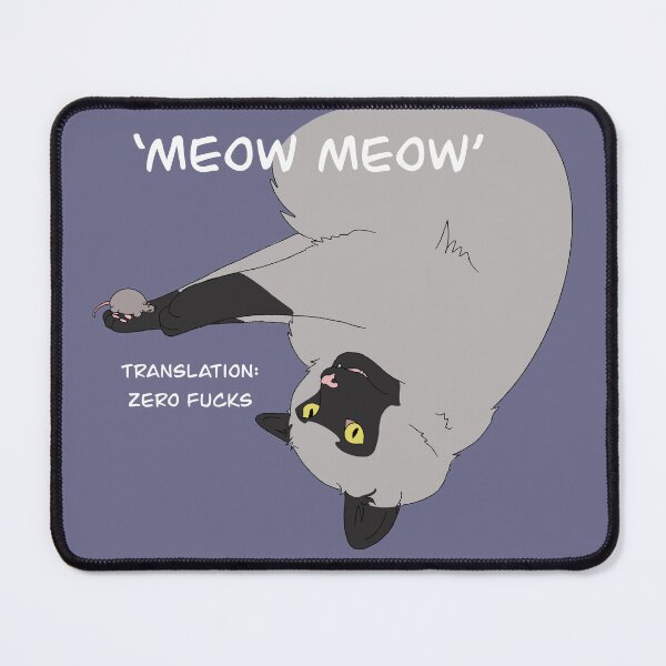 Item preview, Siamese Cat - Zero Fucks designed and sold by harmopiavu.