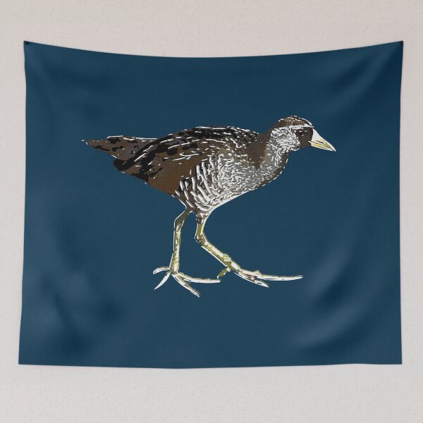 Item preview, Sora Carolina Rail White Alternate Design  designed and sold by designsasstultd.