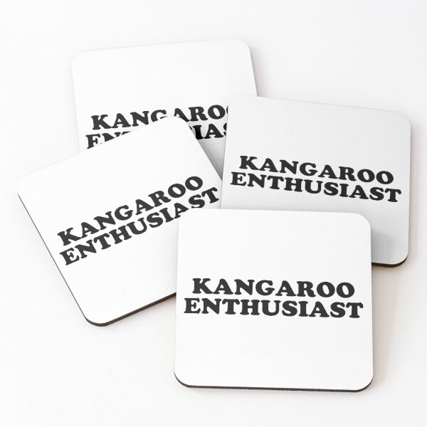Item preview, kangaroo enthusiast designed and sold by wordswithfonts.