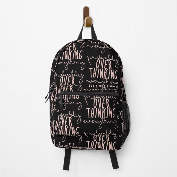 Item preview, Probably Overthinking Everything for overthinkers pinky designed and sold by Catophile.