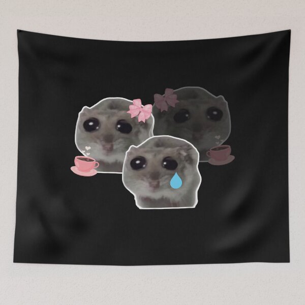 Item preview, Sad Hamster designed and sold by VerdePlantTees.