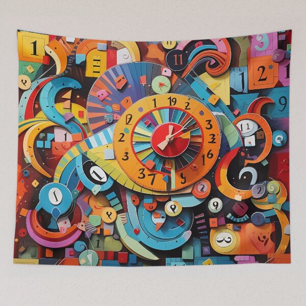 Item preview, multidimensional clock designed and sold by Ricardo Rodríguez Pérez.