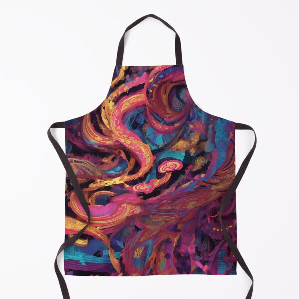 Item preview, Whirlwind of Hues: Abstract Swirls and Vivid Patterns designed and sold by ArtComixHaven.
