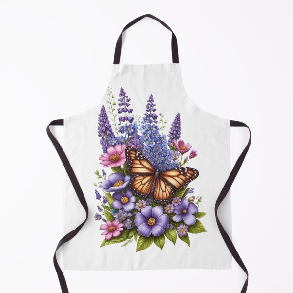 Item preview, “Spring Awakening: A Butterfly in a Field of Flowers” designed and sold by CHRIST5000.