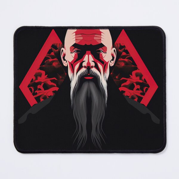 Item preview, Lao Tzu | Red minimalism designed and sold by ComicsFactory.