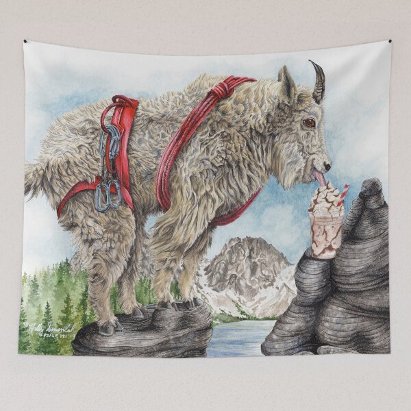 Item preview, Mountain Goat Mocha designed and sold by HollySimental.