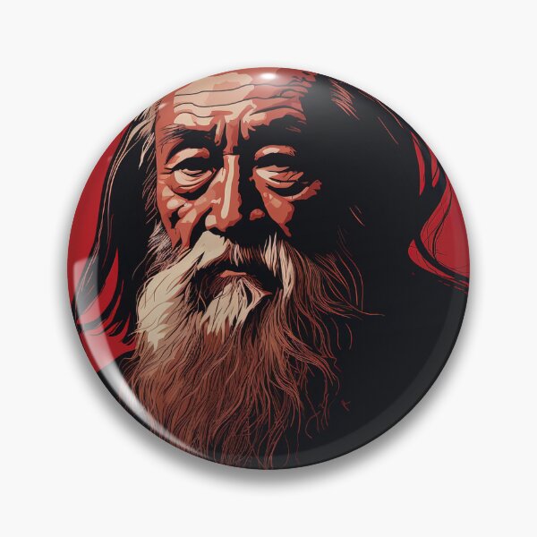 Item preview, Laozi | Red minimalism designed and sold by ComicsFactory.