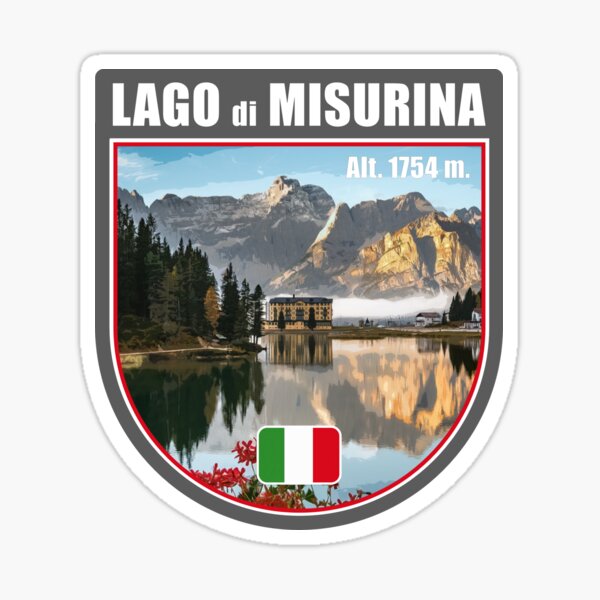 Item preview, Lago di Misurina Souvenir designed and sold by sticket-travel.