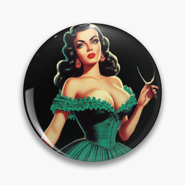 Artikelvorschau, Retro süßes Pin-up entworfen und verkauft von PulpVintage.