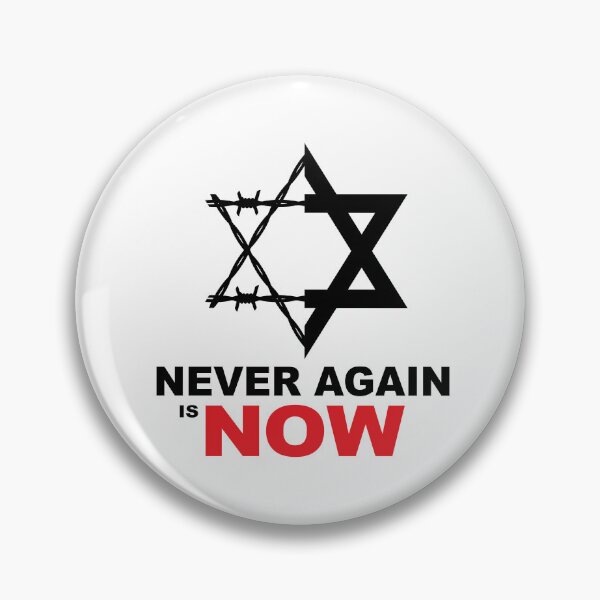 Item preview, Never Again is Now designed and sold by VeRedbubble.