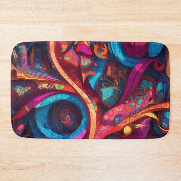 Item preview, Enchanted Whorls: A Symphony of Abstract Design designed and sold by ArtComixHaven.