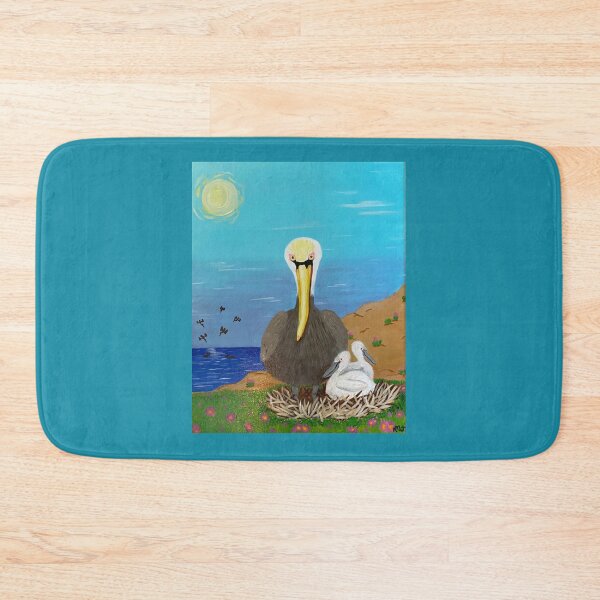 Item preview, Brown Pelican and Chicks designed and sold by MakingsByMarcene.