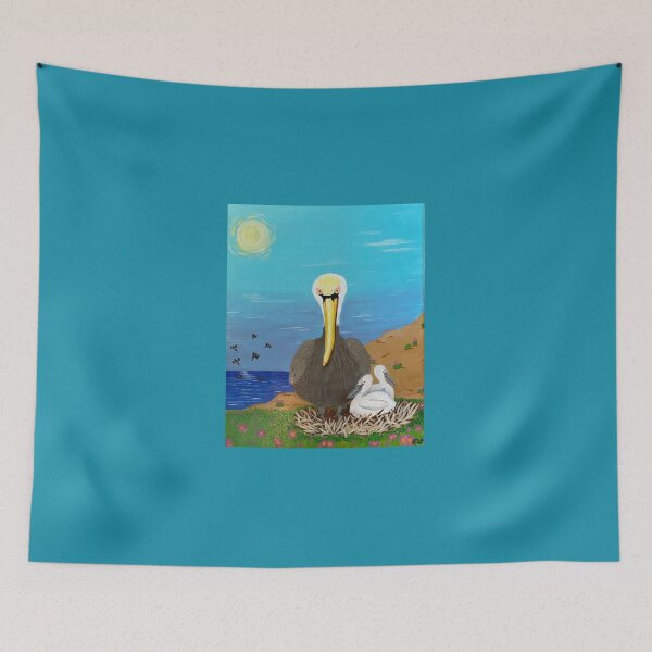 Item preview, Brown Pelican and Chicks designed and sold by Marcene Ogawa.