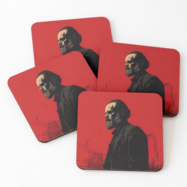 Item preview, Leon Gambetta | Red minimalism designed and sold by ComicsFactory.