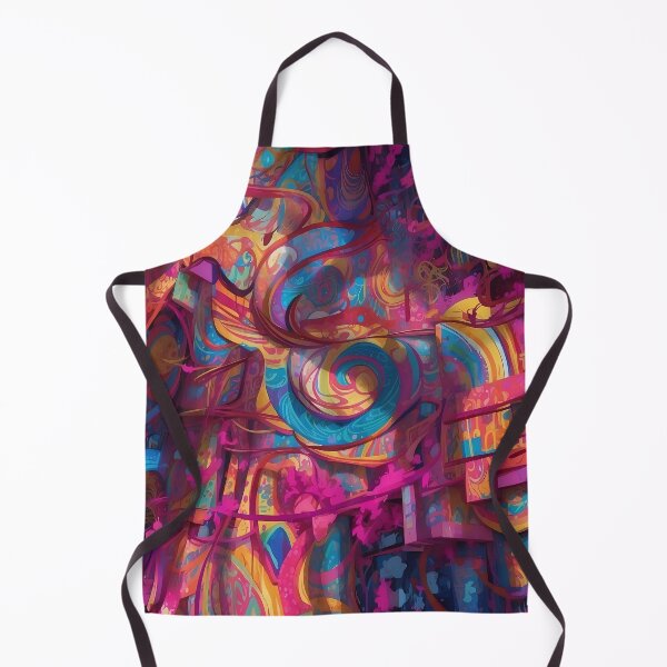 Item preview, Cosmic Carousel: Vivacious Swirls of Abstract Wonderland designed and sold by ArtComixHaven.