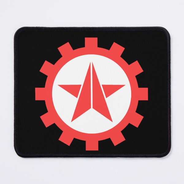 Item preview, Automaton Insignia - Socialist Red designed and sold by jagerprints.