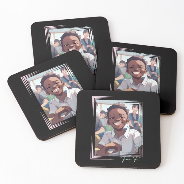 Item preview, Young black boy smiling designed and sold by Fanm-Fo.