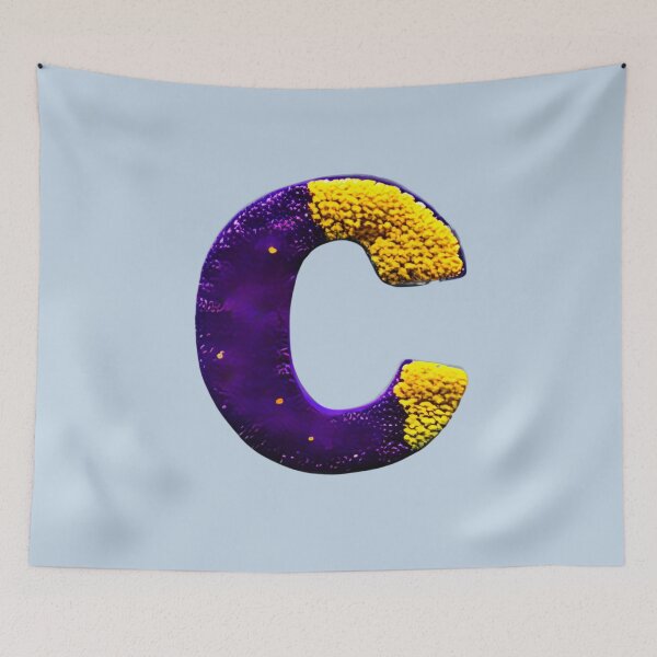 Item preview, letter C, monogram. typography collage. ABC art. gift designed and sold by Minibubb.
