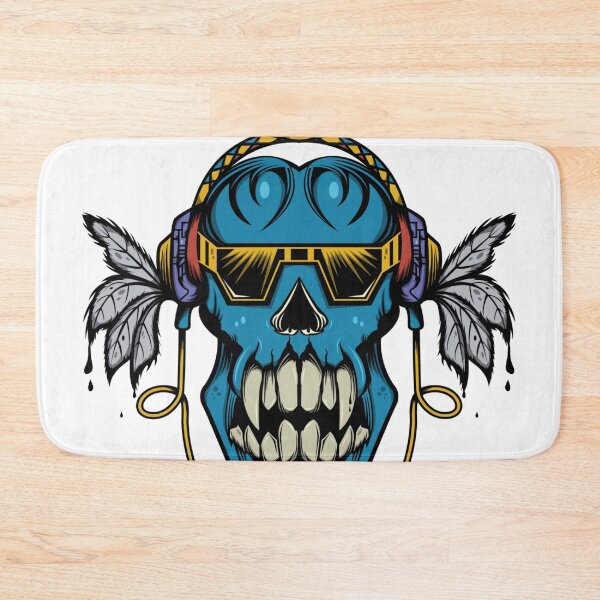 Item preview, Harmony in Diversity: Indigenous-Themed Skull Illustration designed and sold by OpsDesing.