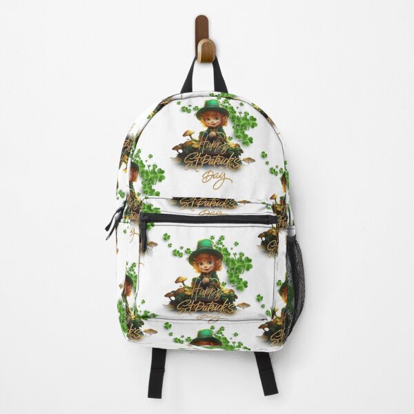 Item preview, Happy Saint Patricks Day, Leprechauns, Toad Stools & Clovers designed and sold by PomskysRus.