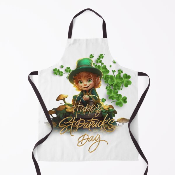 Item preview, Happy Saint Patricks Day, Leprechauns, Toad Stools & Clovers designed and sold by PomskysRus.