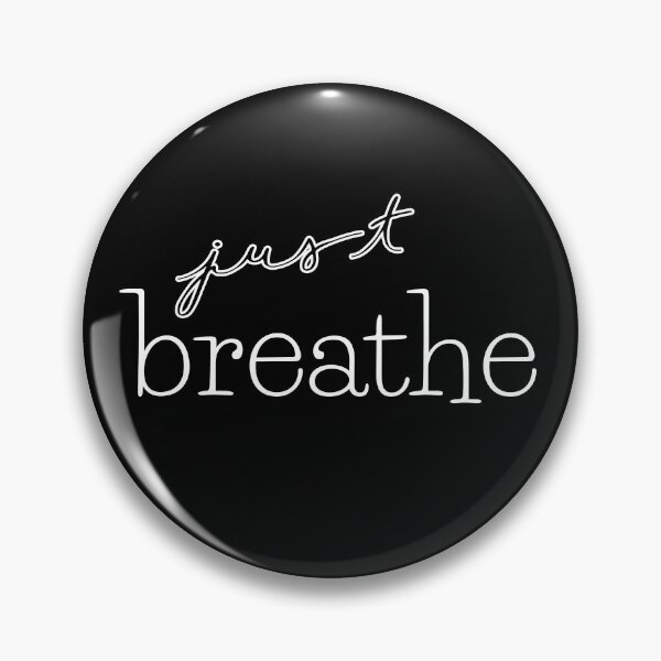 Item preview, just breathe designed and sold by UnCoverDesign.