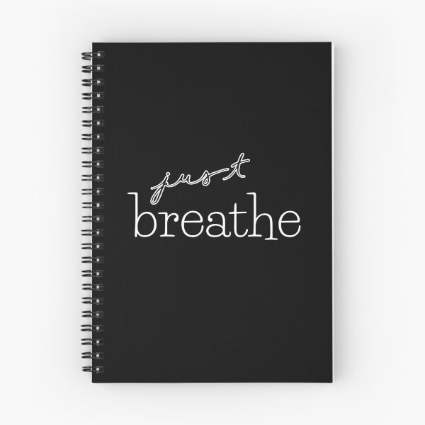 Item preview, just breathe designed and sold by UnCoverDesign.