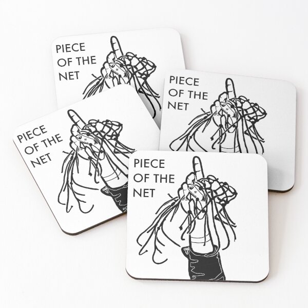 Item preview, Piece of the Net (Black) designed and sold by Mixed Bag Co..