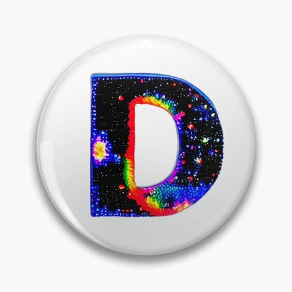 Item preview, letter D, monogram. typography collage. ABC art. gift designed and sold by Minibubb.