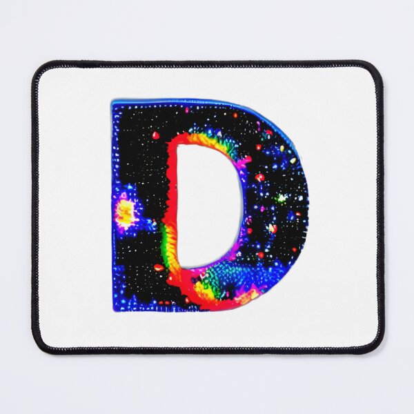 Item preview, letter D, monogram. typography collage. ABC art. gift designed and sold by Minibubb.