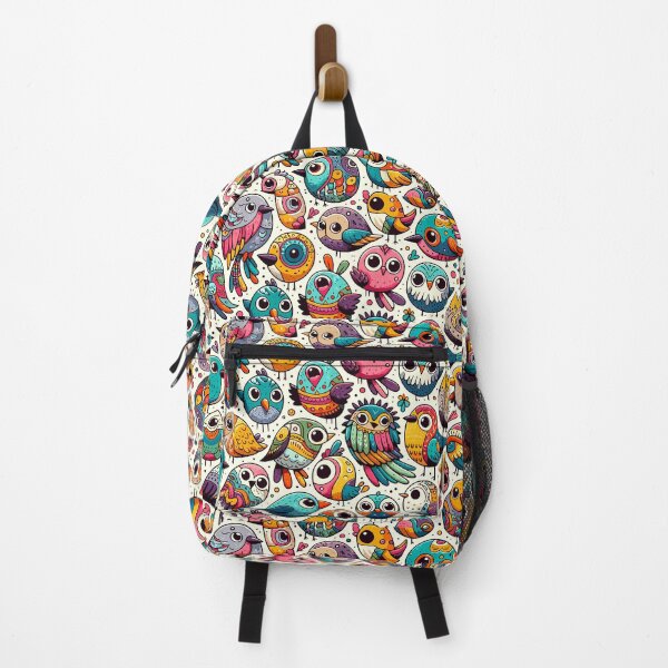 Item preview, everybirdy Avian Rhapsody: Whimsical Birds cute pattern-parrot designed and sold by toobel.