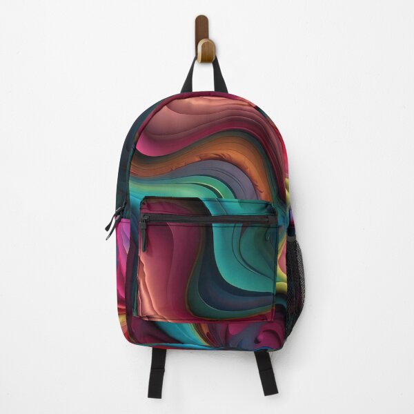 Item preview, Fluid Fantasy Surreal Waves of Marbled Colours designed and sold by ArtComixHaven.