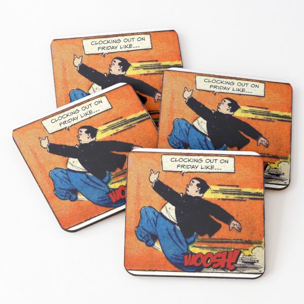 Item preview, Clocking Out on Friday Like...! - Office Humor designed and sold by SSustainable.