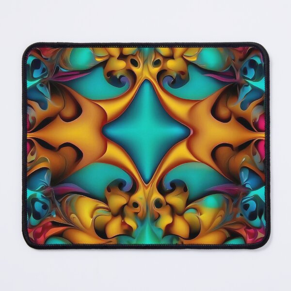Item preview, Symmetric Spectrum Vivid Abstract Thermal Contours designed and sold by ArtComixHaven.