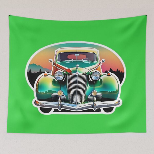 Item preview, Vintage Classic Car  designed and sold by TheArtOfPat.