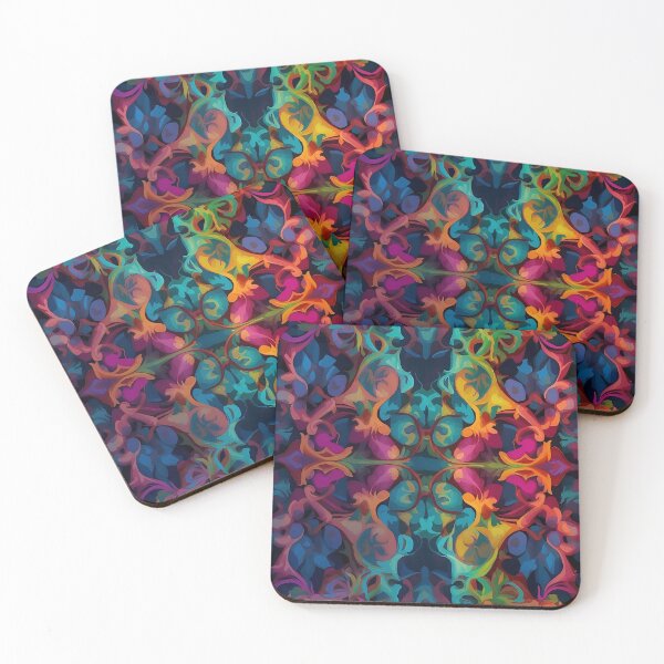 Item preview, Enigmatic Flames Mystical Dance of Chromatic Swirls designed and sold by ArtComixHaven.