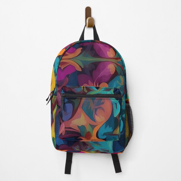 Item preview, Enigmatic Flames Mystical Dance of Chromatic Swirls designed and sold by ArtComixHaven.