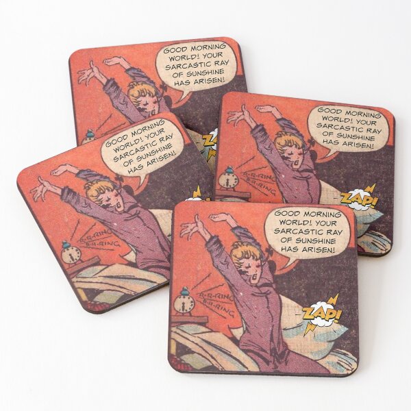 Item preview, Good Morning World - Sarcastic Ray of Sunshine! - Office Humor designed and sold by SSustainable.