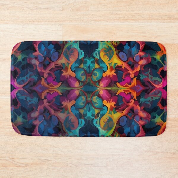 Item preview, Enigmatic Flames Mystical Dance of Chromatic Swirls designed and sold by ArtComixHaven.